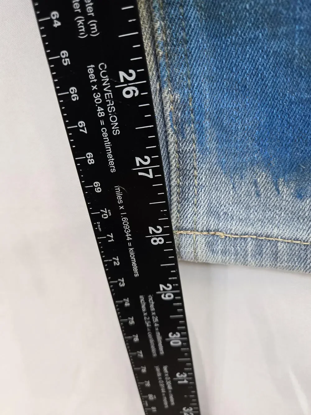 Justice Premium Jeans Girls 14R Blue Multicolor Tie Dye Skinny Simply Low Denim